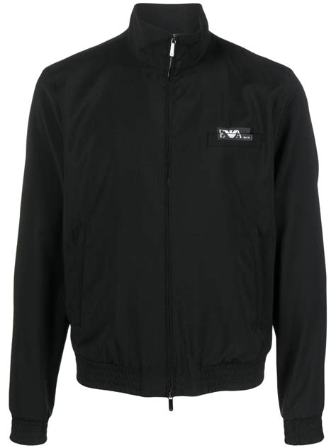 emporio armani logo blouson jacket.